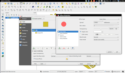 QGIS Draw Effects