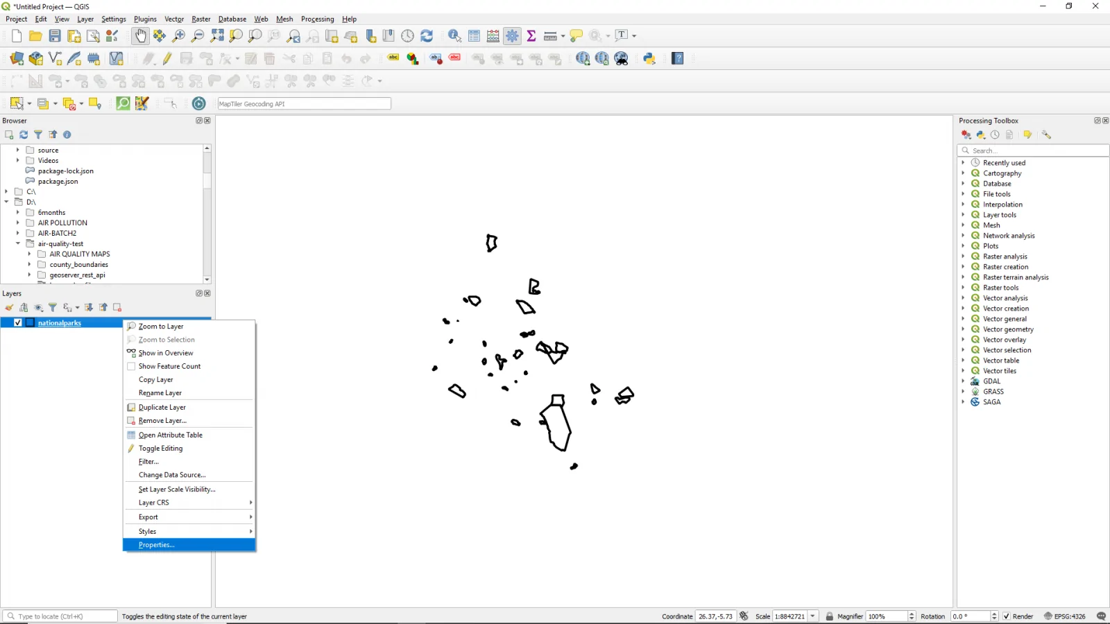 Layer in QGIS - GeoServer