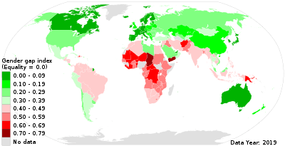 GIS for gender equality - Gender Inequality Index
