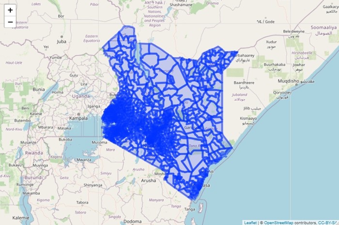 Create a web map in R