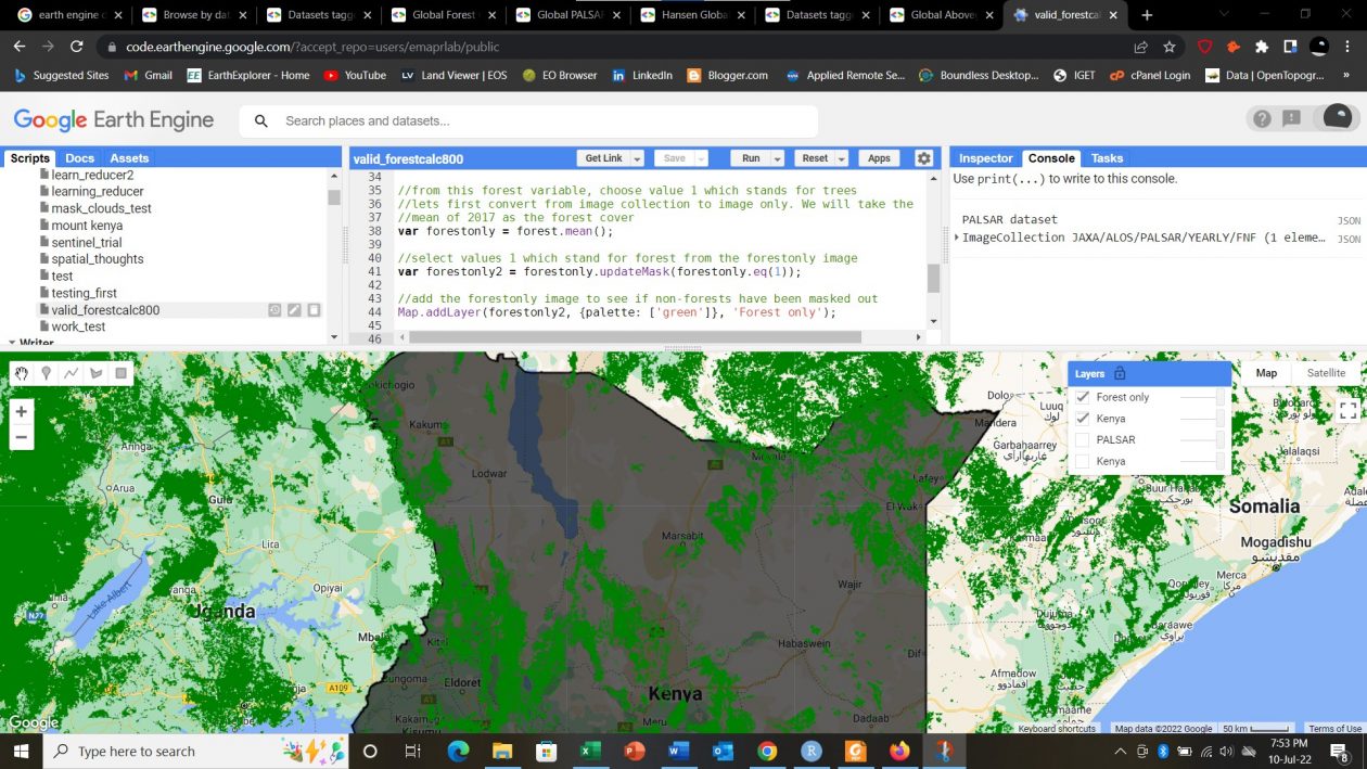 forest cover assessment