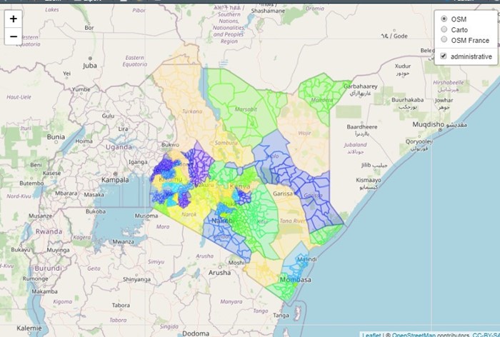 Create a web map - Layer control