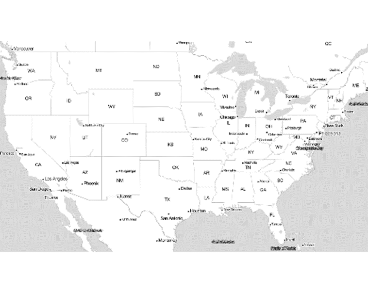 Grayscale map