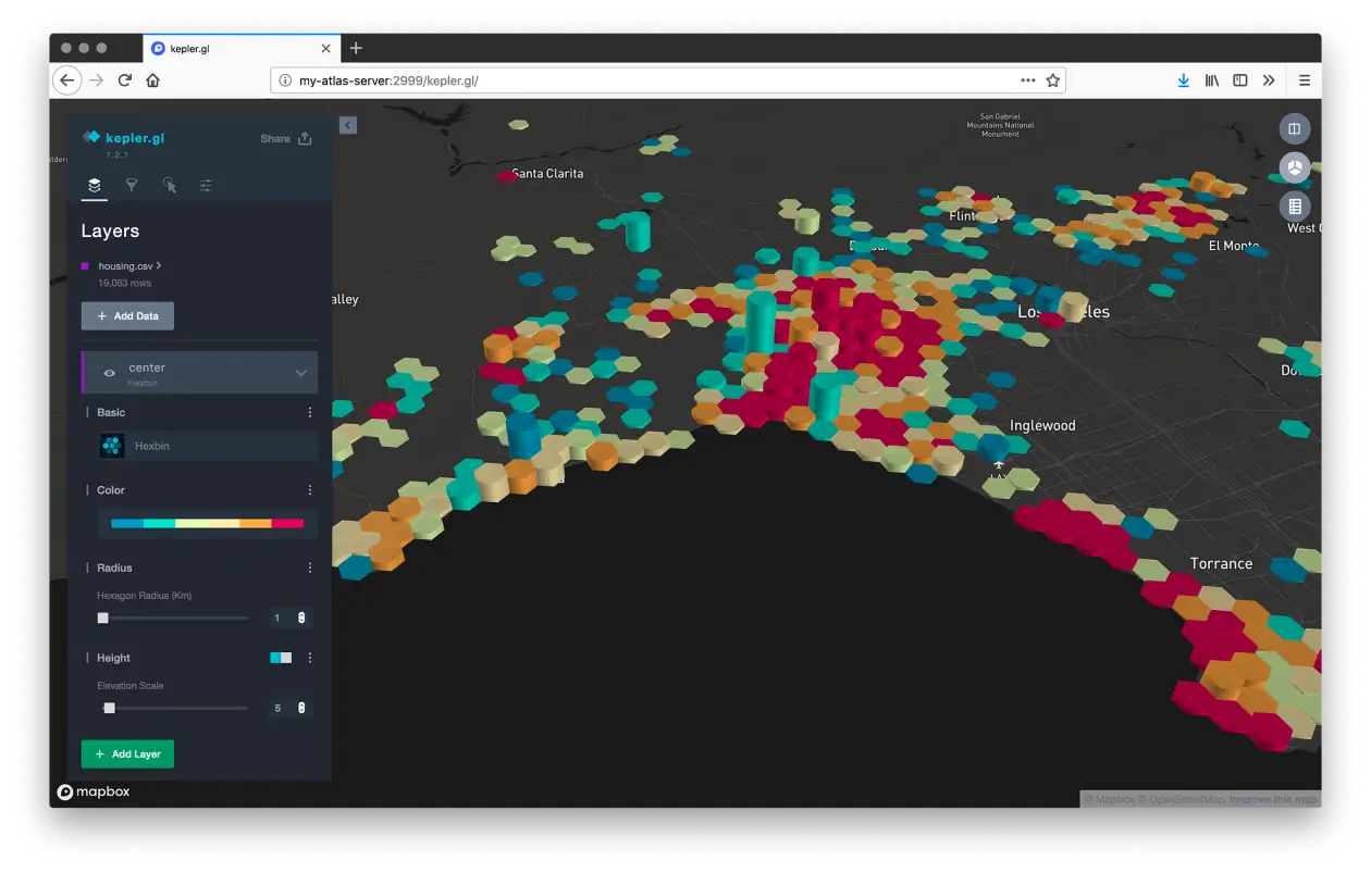 Webmap with Mapbox Mapping Library